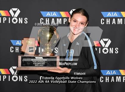 Thumbnail 3 in Arcadia vs. Estrella Foothills (AIA  4A Finals Awards) photogallery.