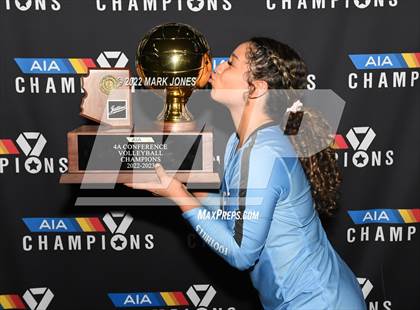 Thumbnail 2 in Arcadia vs. Estrella Foothills (AIA  4A Finals Awards) photogallery.