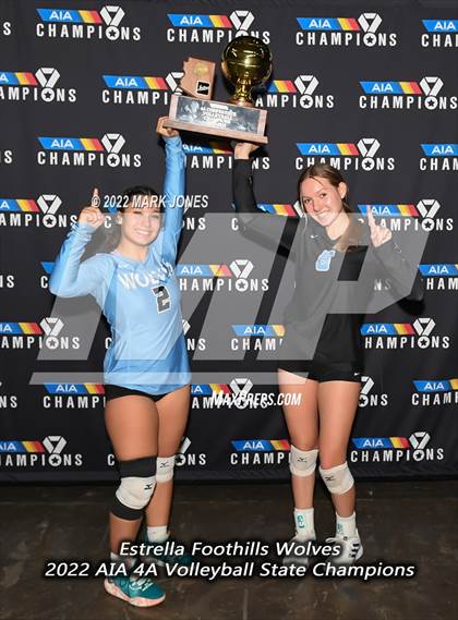 Thumbnail 2 in Arcadia vs. Estrella Foothills (AIA  4A Finals Awards) photogallery.