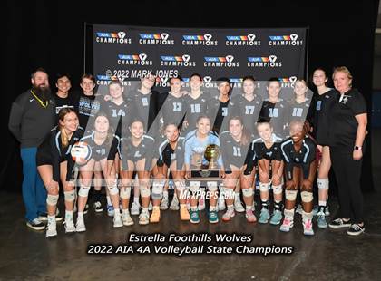 Thumbnail 1 in Arcadia vs. Estrella Foothills (AIA  4A Finals Awards) photogallery.