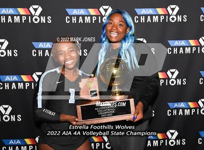 Thumbnail 2 in Arcadia vs. Estrella Foothills (AIA  4A Finals Awards) photogallery.