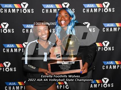 Thumbnail 1 in Arcadia vs. Estrella Foothills (AIA  4A Finals Awards) photogallery.