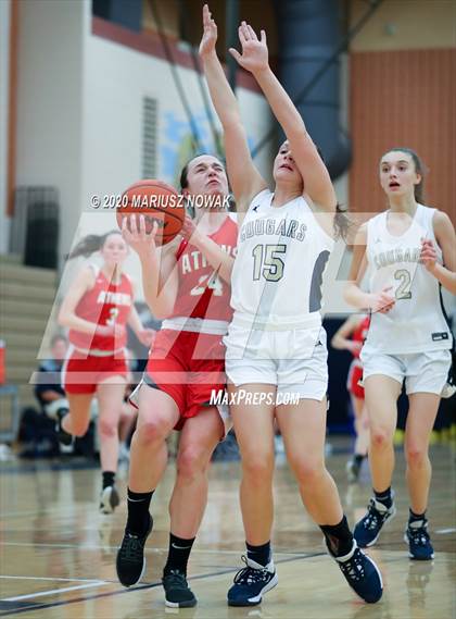 Thumbnail 3 in Athens vs. Stoney Creek (MHSAA District Playoff) photogallery.