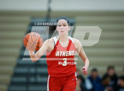 Thumbnail 3 in Athens vs. Stoney Creek (MHSAA District Playoff) photogallery.