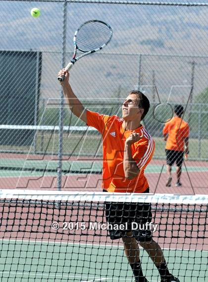 Thumbnail 1 in Porterville vs Tehachapi (CIF CS Quarterfinal Playoff)  photogallery.