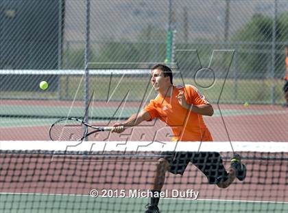 Thumbnail 1 in Porterville vs Tehachapi (CIF CS Quarterfinal Playoff)  photogallery.