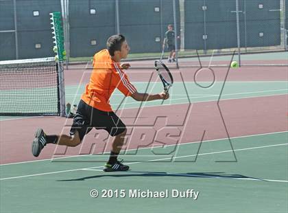 Thumbnail 1 in Porterville vs Tehachapi (CIF CS Quarterfinal Playoff)  photogallery.