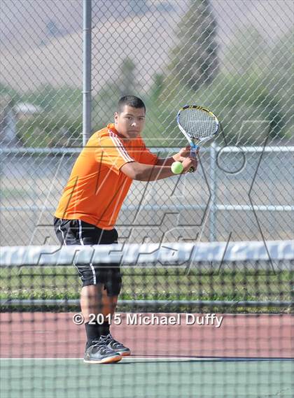Thumbnail 1 in Porterville vs Tehachapi (CIF CS Quarterfinal Playoff)  photogallery.