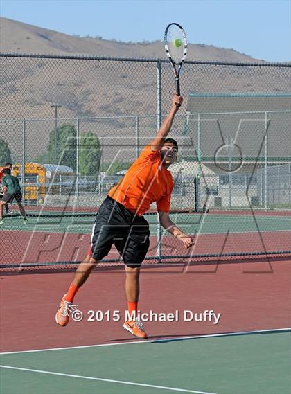 Thumbnail 2 in Porterville vs Tehachapi (CIF CS Quarterfinal Playoff)  photogallery.