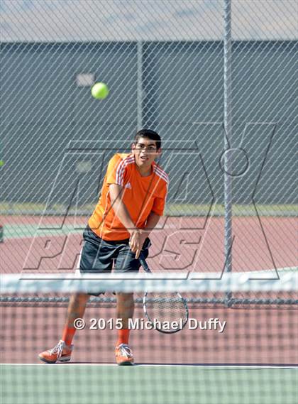 Thumbnail 1 in Porterville vs Tehachapi (CIF CS Quarterfinal Playoff)  photogallery.