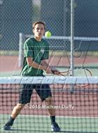 This MaxPreps.com professional photo is from the gallery Porterville vs Tehachapi (CIF CS Quarterfinal Playoff)  which features Tehachapi high school athletes playing  Tennis.