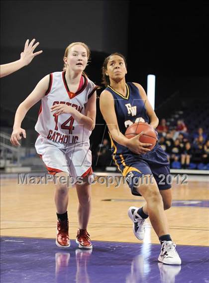 Thumbnail 1 in Flowing Wells vs. Seton Catholic (AIA D2 Quarterfinals) photogallery.