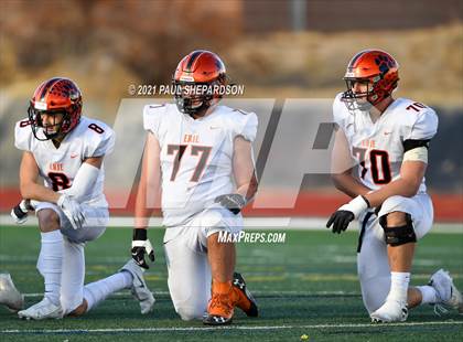Thumbnail 3 in Erie @ Palmer Ridge (CHSAA 4A State Semifinal Playoff Game) photogallery.