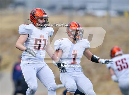 Thumbnail 3 in Erie @ Palmer Ridge (CHSAA 4A State Semifinal Playoff Game) photogallery.