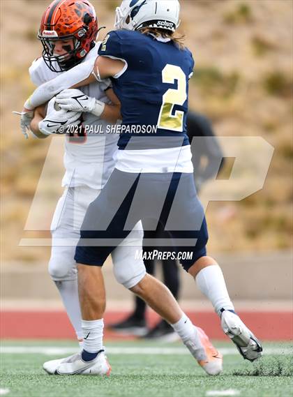 Thumbnail 1 in Erie @ Palmer Ridge (CHSAA 4A State Semifinal Playoff Game) photogallery.
