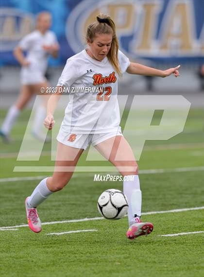 Thumbnail 3 in Bloomsburg vs. North Catholic (PIAA 2A Final) photogallery.