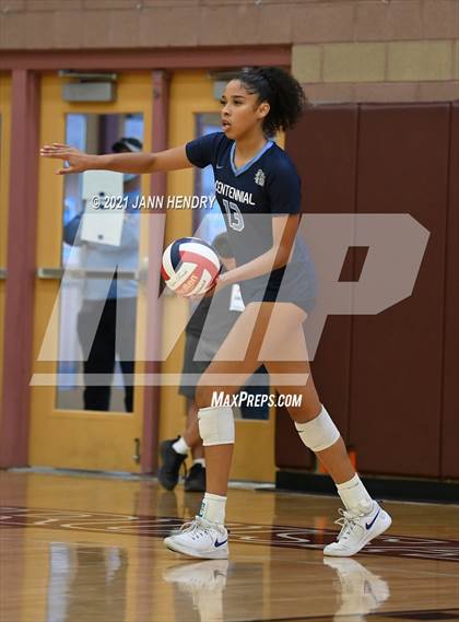 Thumbnail 3 in Bishop Gorman vs. Centennial (5A State Championship) photogallery.