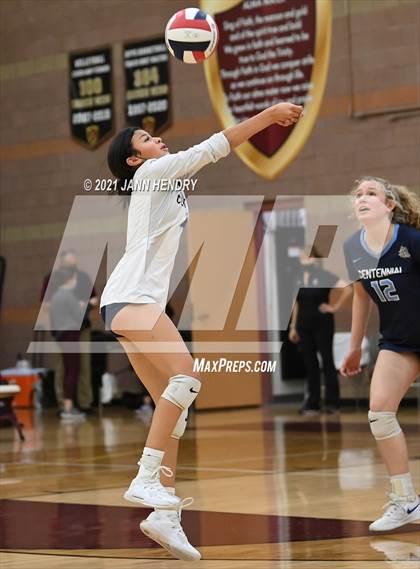 Thumbnail 3 in Bishop Gorman vs. Centennial (5A State Championship) photogallery.