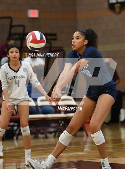 Thumbnail 3 in Bishop Gorman vs. Centennial (5A State Championship) photogallery.