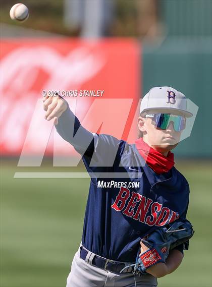 Thumbnail 1 in Benson @ Scottsdale Christian Academy (AIA 2A Finals) photogallery.