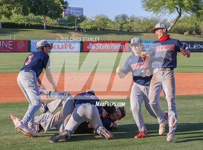 Thumbnail 1 in Benson @ Scottsdale Christian Academy (AIA 2A Finals) photogallery.