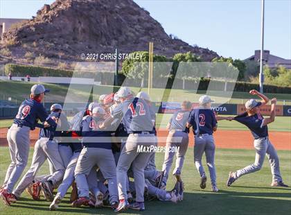 Thumbnail 2 in Benson @ Scottsdale Christian Academy (AIA 2A Finals) photogallery.