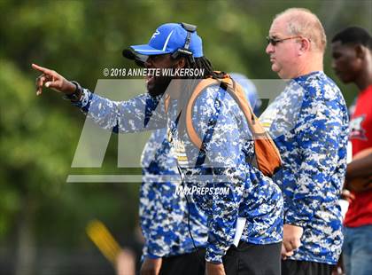Thumbnail 3 in Hagerty vs. Lyman (Oviedo High School) (Spring Scrimmage) photogallery.