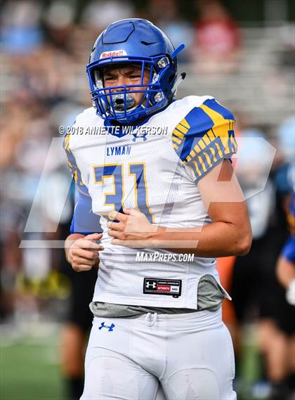 Thumbnail 3 in Hagerty vs. Lyman (Oviedo High School) (Spring Scrimmage) photogallery.