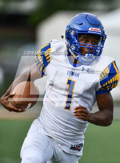 Thumbnail 2 in Hagerty vs. Lyman (Oviedo High School) (Spring Scrimmage) photogallery.