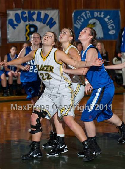 Thumbnail 2 in Rocklin vs. Placer (Coach G Memorial) photogallery.
