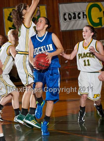 Thumbnail 3 in Rocklin vs. Placer (Coach G Memorial) photogallery.