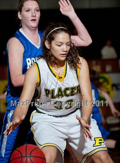 Thumbnail 2 in Rocklin vs. Placer (Coach G Memorial) photogallery.