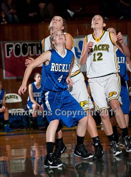 Thumbnail 3 in Rocklin vs. Placer (Coach G Memorial) photogallery.