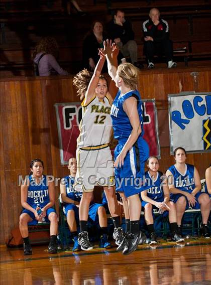 Thumbnail 2 in Rocklin vs. Placer (Coach G Memorial) photogallery.