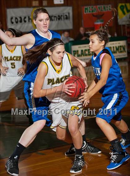 Thumbnail 2 in Rocklin vs. Placer (Coach G Memorial) photogallery.
