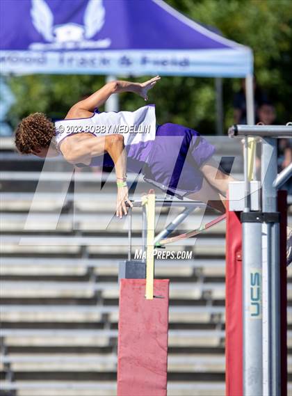 Thumbnail 1 in CIF Boys Central Section Track  & Field Championships photogallery.