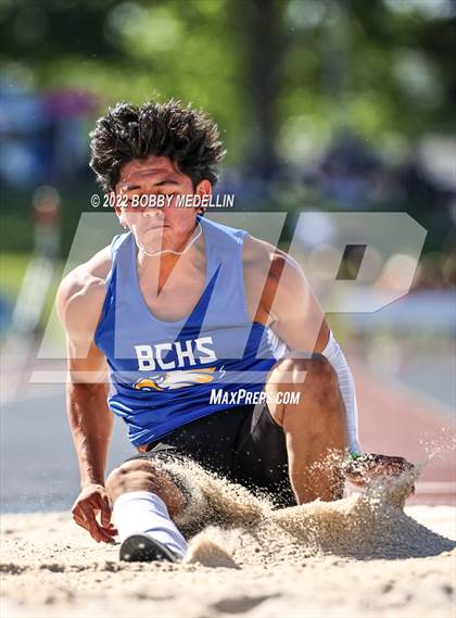 Thumbnail 1 in CIF Boys Central Section Track  & Field Championships photogallery.