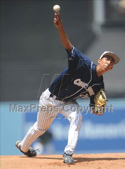 Thumbnail 2 in Chatsworth vs. San Fernando (CIF LACS D1 Final) photogallery.