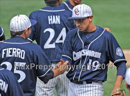 Thumbnail 1 in Chatsworth vs. San Fernando (CIF LACS D1 Final) photogallery.