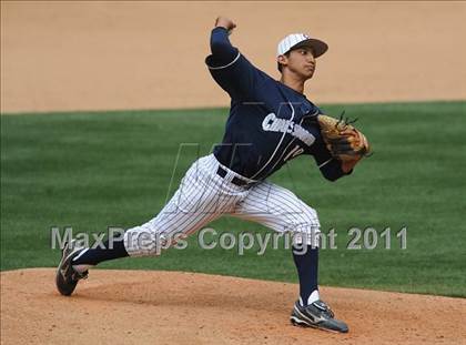 Thumbnail 3 in Chatsworth vs. San Fernando (CIF LACS D1 Final) photogallery.