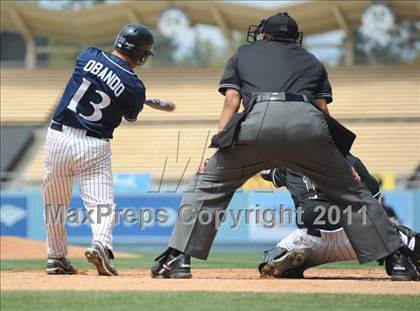 Thumbnail 2 in Chatsworth vs. San Fernando (CIF LACS D1 Final) photogallery.