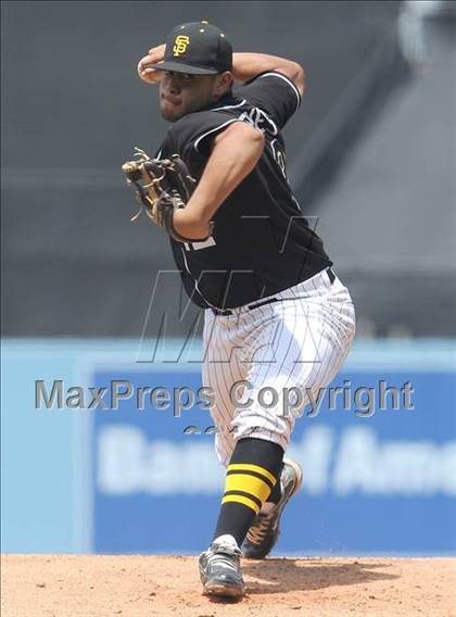 Thumbnail 3 in Chatsworth vs. San Fernando (CIF LACS D1 Final) photogallery.