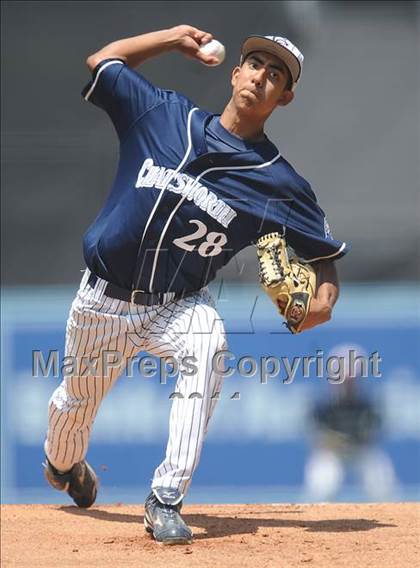 Thumbnail 2 in Chatsworth vs. San Fernando (CIF LACS D1 Final) photogallery.