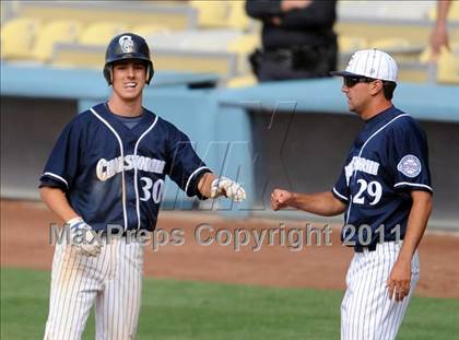 Thumbnail 3 in Chatsworth vs. San Fernando (CIF LACS D1 Final) photogallery.