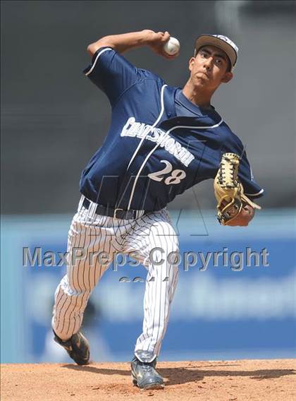 Thumbnail 1 in Chatsworth vs. San Fernando (CIF LACS D1 Final) photogallery.