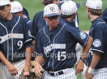 Thumbnail 2 in Chatsworth vs. San Fernando (CIF LACS D1 Final) photogallery.