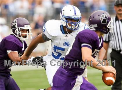 Thumbnail 3 in St. Xavier vs. Pickerington Central (Kirk Herbstreit National Kickoff Classic) photogallery.