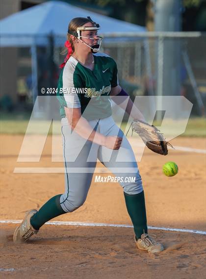 Thumbnail 2 in Harris County vs. Ola (GHSA 4A State Tournament) photogallery.