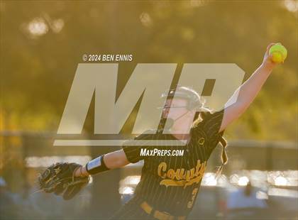 Thumbnail 2 in Harris County vs. Ola (GHSA 4A State Tournament) photogallery.