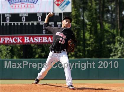 Thumbnail 1 in Graham vs. East Rutherford (NCHSAA 2A Final - Game 2) photogallery.